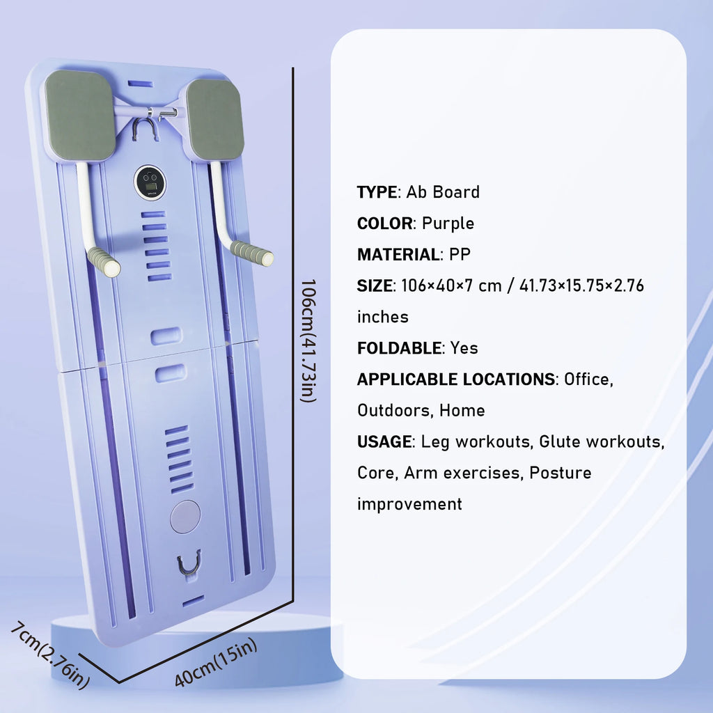 5 in 1 Full Body Pilates Sliding Board - Versatile Core Strength Training Equipment