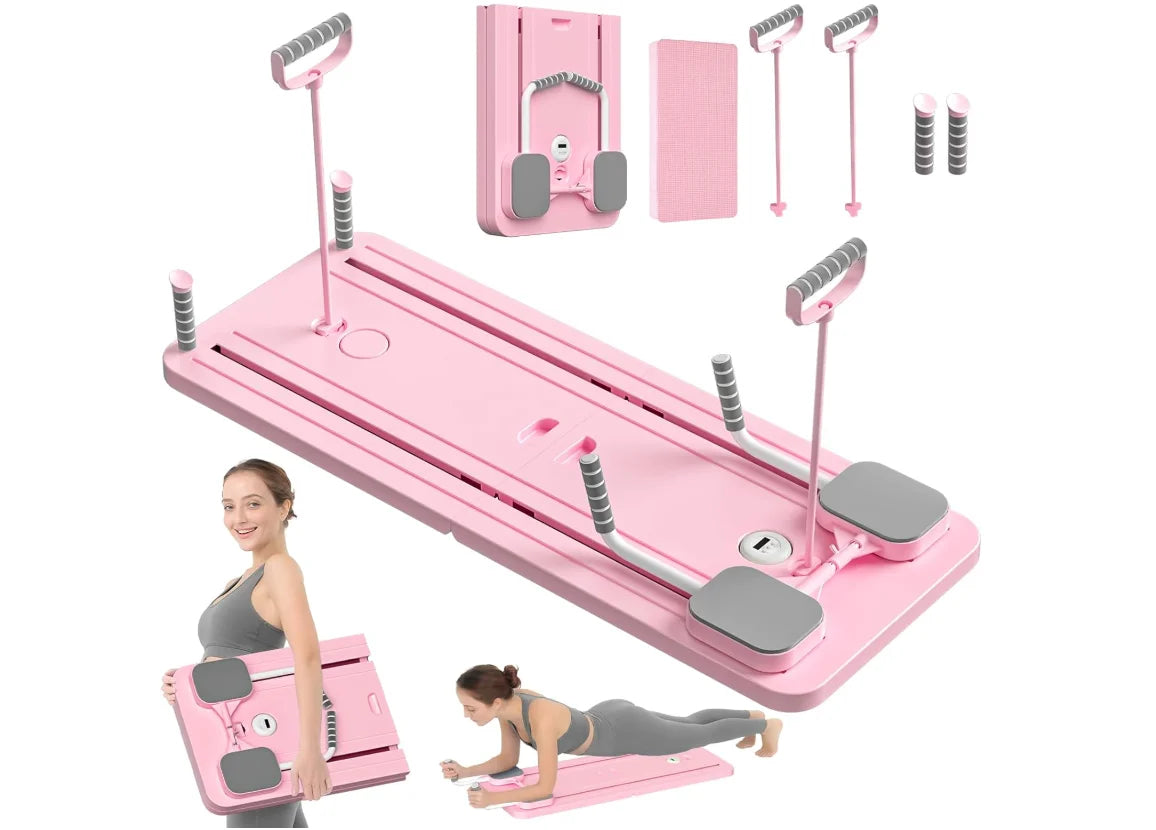 5 in 1 Full Body Pilates Sliding Board - Versatile Core Strength Training Equipment