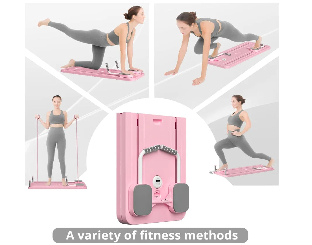 5 in 1 Full Body Pilates Sliding Board - Versatile Core Strength Training Equipment