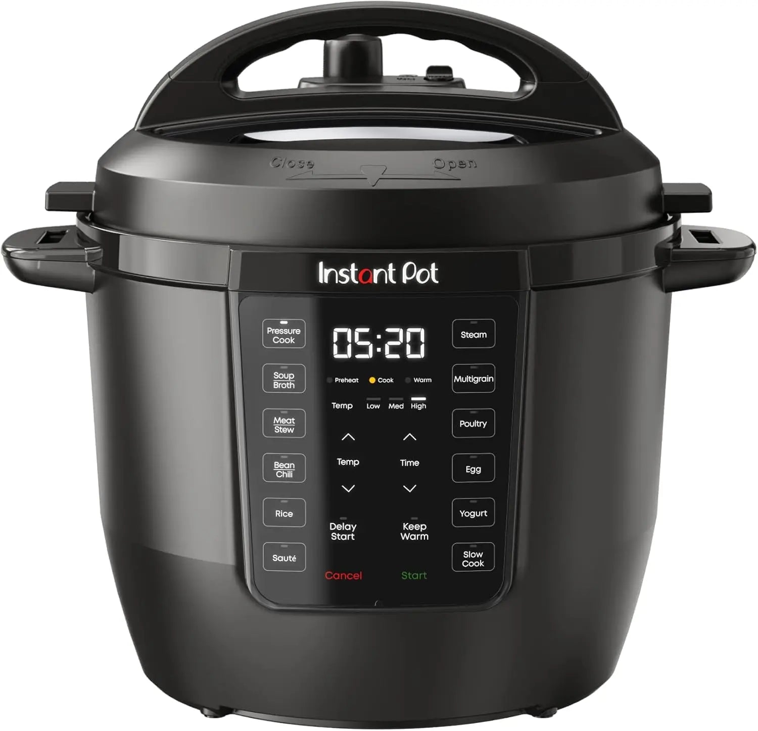 7-in-1 Multi-Cooker 6-Quart Capacity, 13 Smart Programs, Fast Cooking & Easy Cleanup
