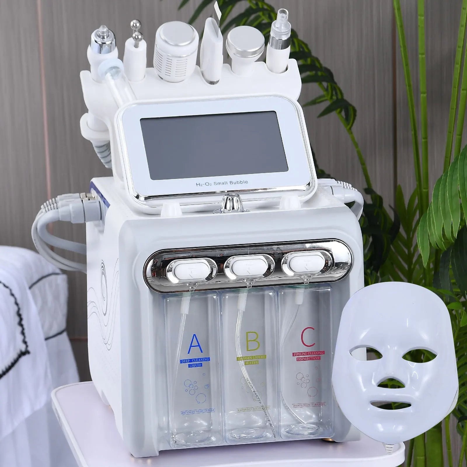 7 In 1 H2O2 Hydrofacial Machine For Deep Cleansing, Hydration, And Anti-Aging Treatments