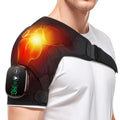 PASTSKY Shoulder Heating Pad with 3-Speed Heat & Vibration Massage – Portable & Rechargeable 5000mAh