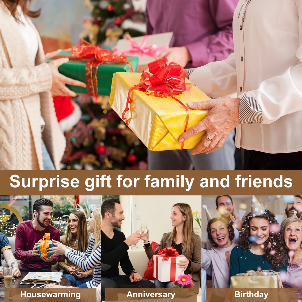 Artistic 3-Layer Mini Water Fountain with Soothing Sound, Soft Light, and Natural Pebbles