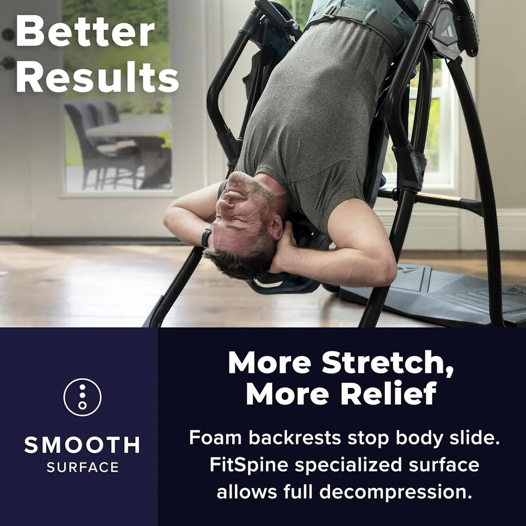Cosmic HealingVibes New-FitSpine LX9 Inversion Table with FlexTechnology & Acupressure Nodes