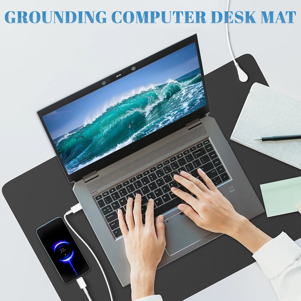 40x60cm Grounding Mat for Earth Connected Therapy - Relieve Pain, Inflammation & Improve Mood