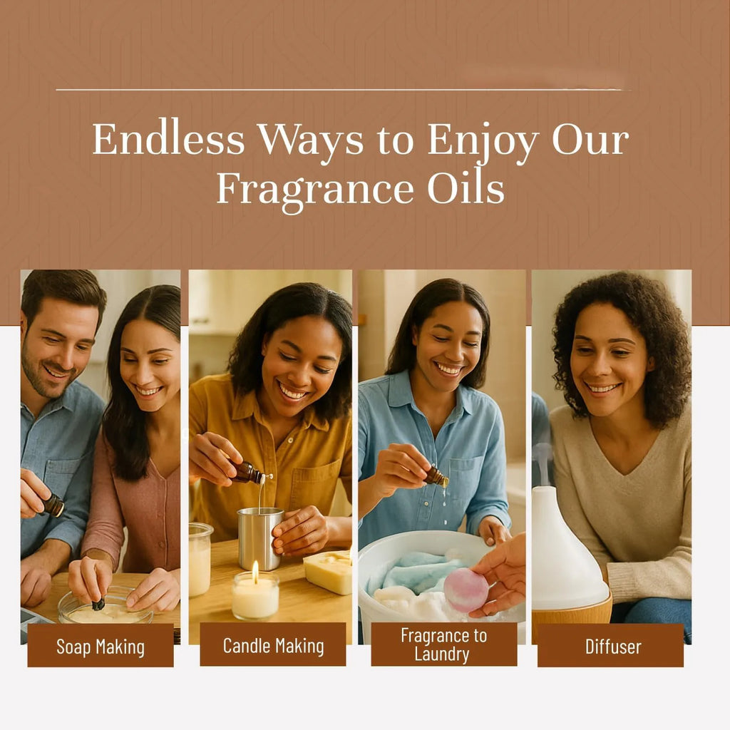 20-Piece Essential Oil Set - Lavender, Eucalyptus, Sweet Orange & Lemon for Aromatherapy & Massage