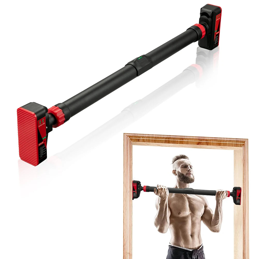 Adjustable Doorway Pull-Up Bar – 69-92cm Width, 200KG Capacity for Home Gym Strength Training