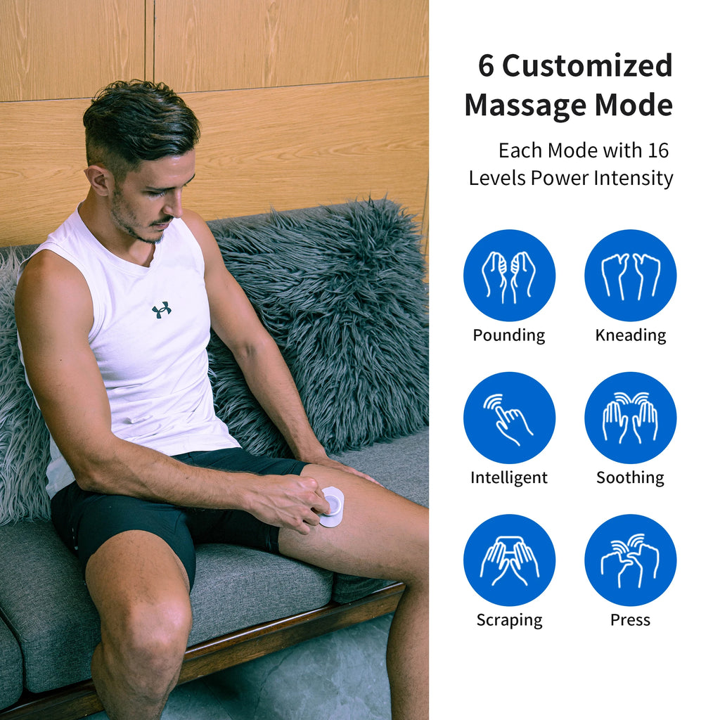 MASGRE Wireless TENS & EMS Unit - Portable Electric Muscle Stimulator for Pain Relief