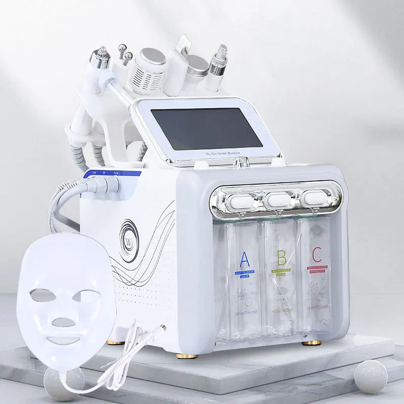 7 In 1 H2O2 Hydrofacial Machine For Deep Cleansing, Hydration, And Anti-Aging Treatments