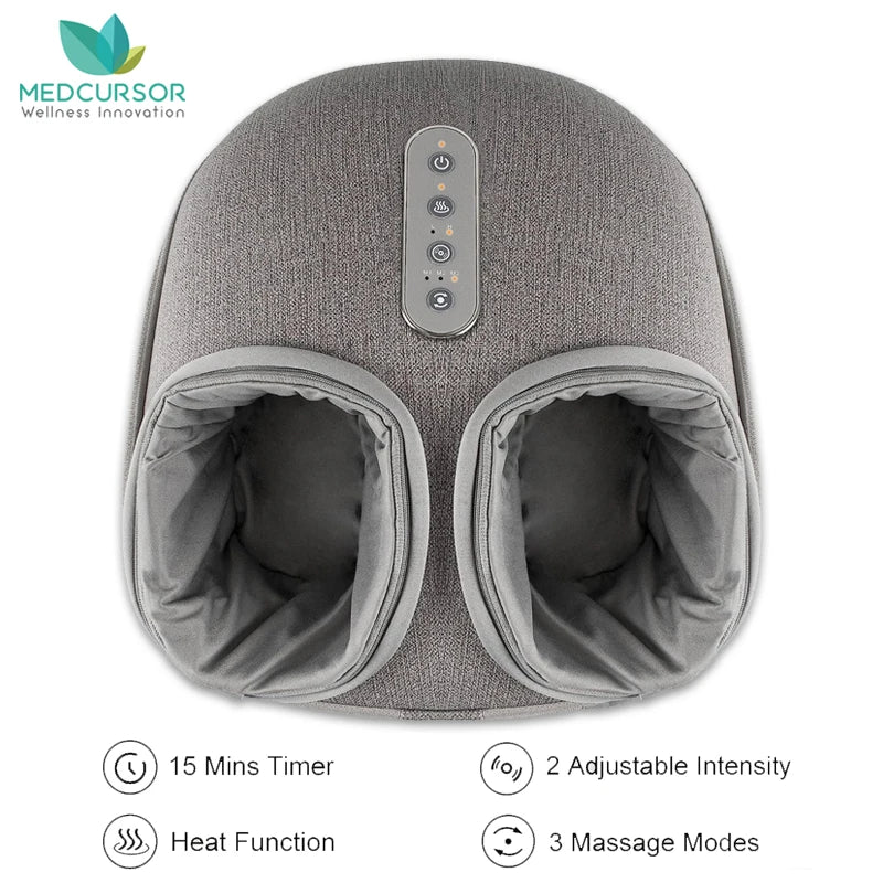 Medcursor MDFM400 Foot Massager with Reflexology Therapy for Enhanced Circulation & Relaxation