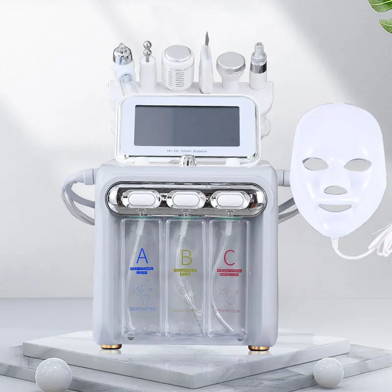 7 In 1 H2O2 Hydrofacial Machine For Deep Cleansing, Hydration, And Anti-Aging Treatments
