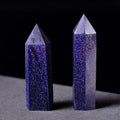 Natural Crystal Point Wand - Amethyst, Obsidian, and More - Healing Stone Obelisk