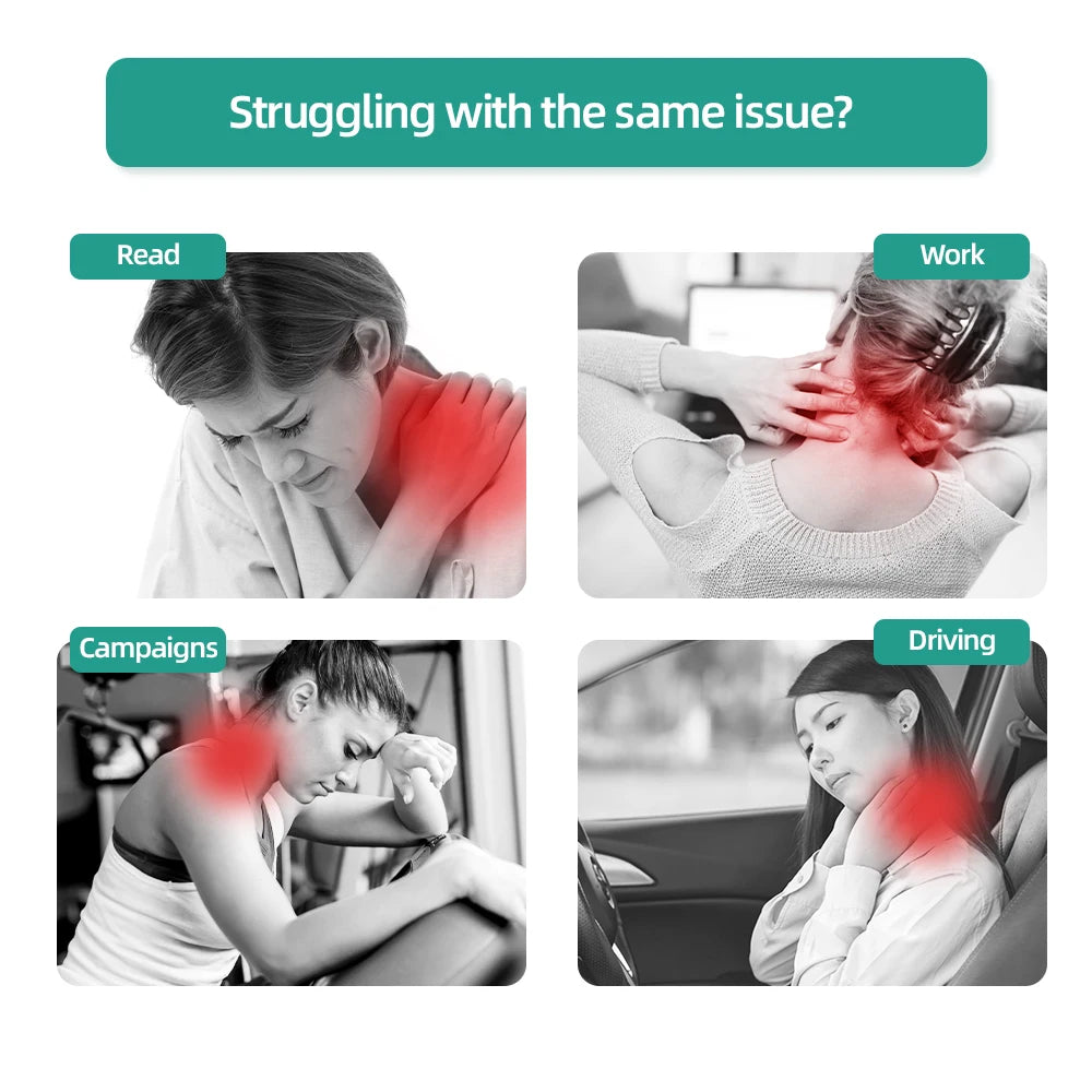 Viladepot U-Shaped Neck Massager With Automatic 10Min Timer - FCC Certified Relaxation