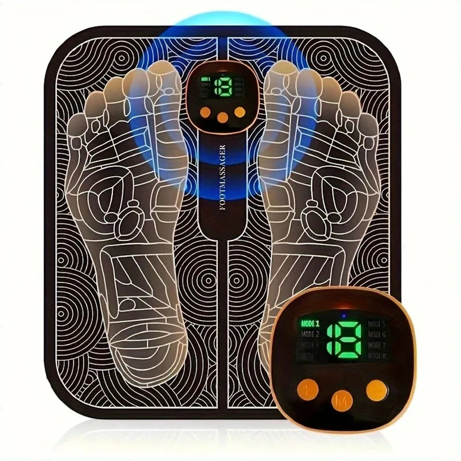 Cosmic HealingVibes EMS Foot Massager - Relaxation & Massage Therapy for Tired Feet