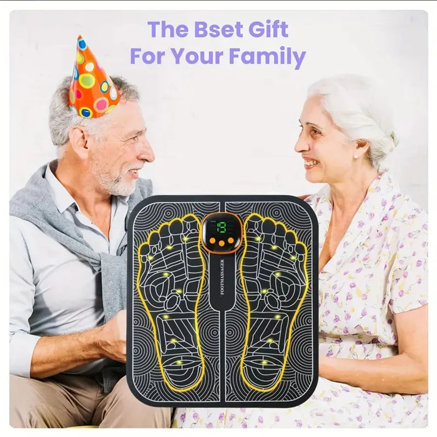 Cosmic HealingVibes EMS Foot Massager - Relaxation & Massage Therapy for Tired Feet