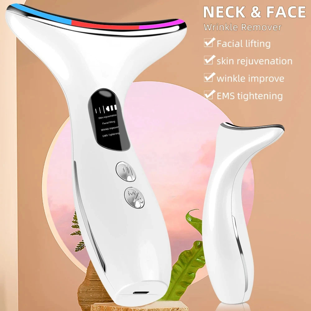 YOSOO 4-In-1 Handheld Face Massager with Rechargeable Design for Relaxation and Skin Care