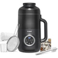 A steaming bowl of soup made with the 10-in-1 Electric Nut Milk Maker demonstrating its functionality.