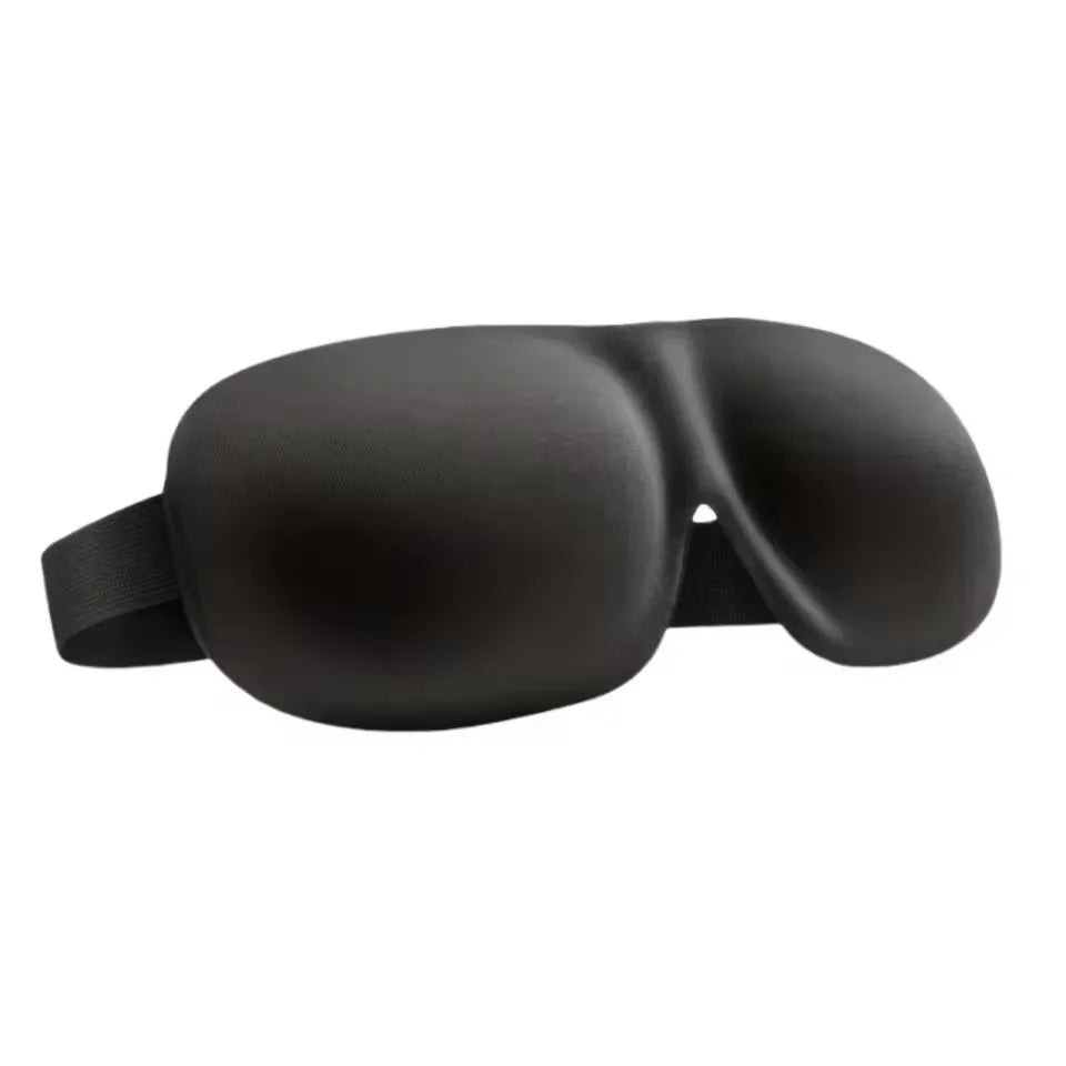 Comfortable 3D Eye Mask - Adjustable Light-Blocking Sleep Mask for Travel and Home Use