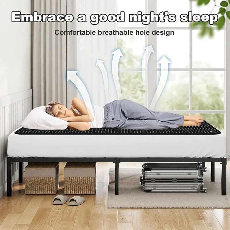 Grounding Mat for Bed - Portable Earthing Solution to Improve Sleep and Reduce Inflammation